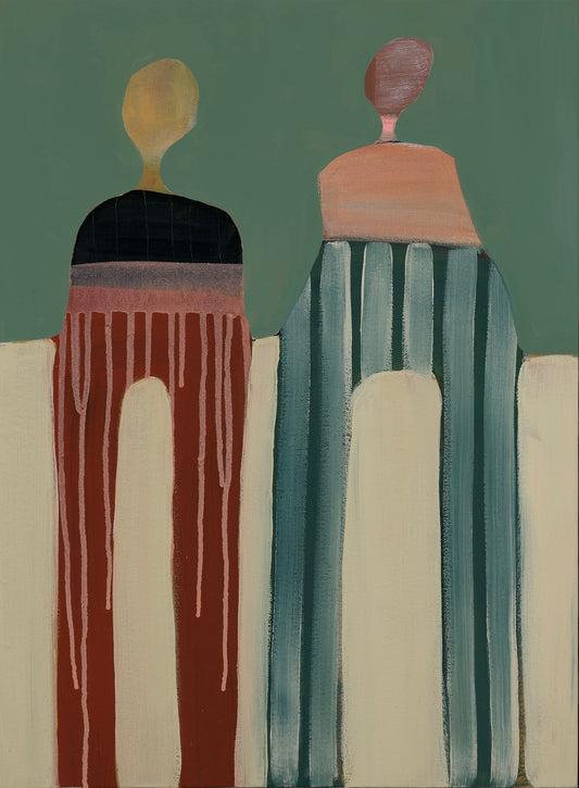 ‘Figures 5’ Go slightly series Print